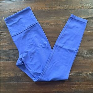 Athleta Elation High Rise Sz M Purple Leggings